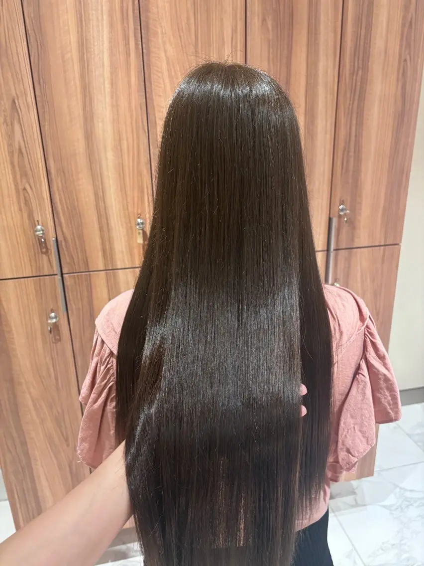 ロング ヘアカラー Rena/透明感 カラー/Wカラー🎀のヘアスタイル