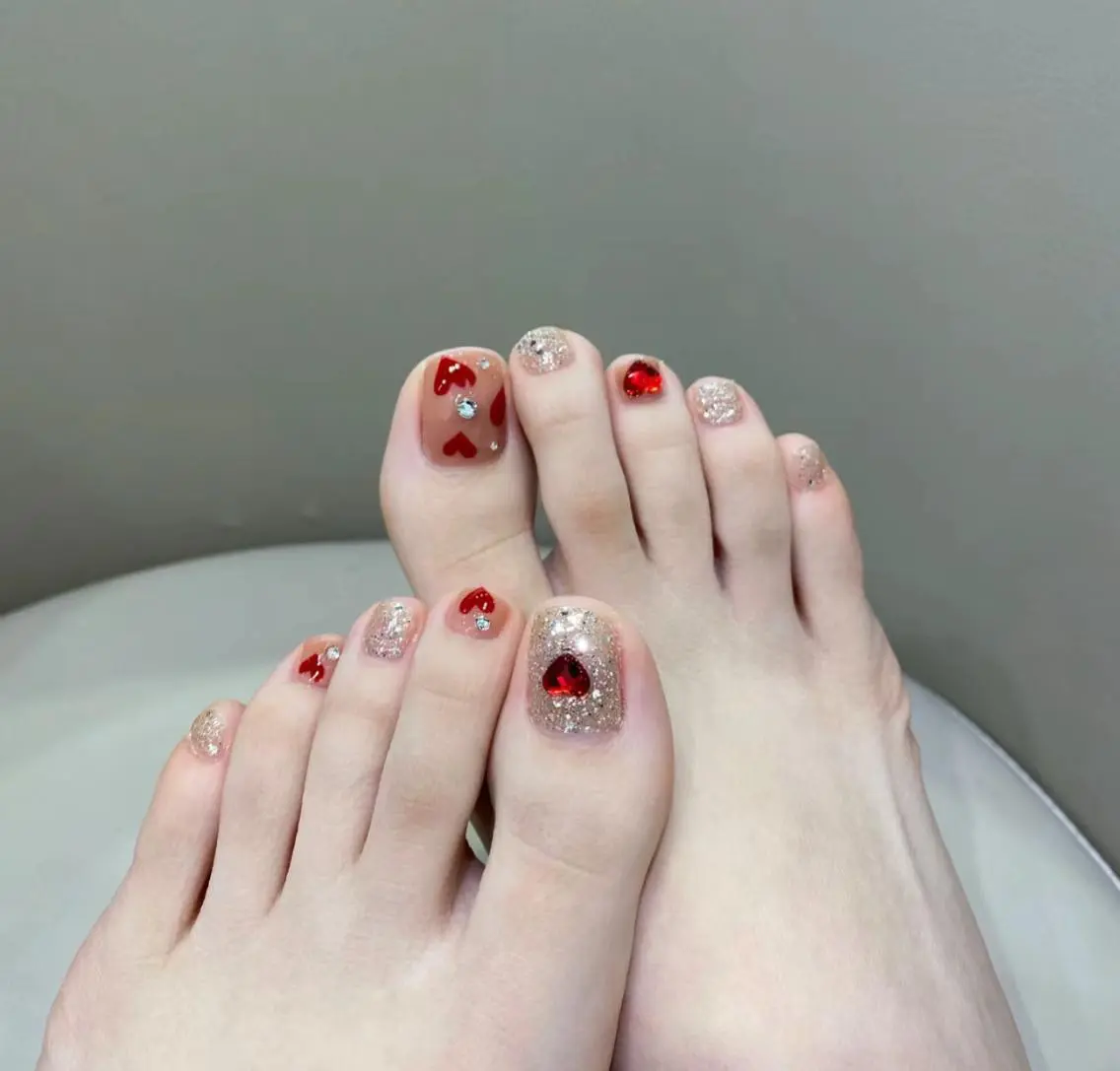 ネイル フットネイル ハンドケア 💗NA.YUKI NAIL💗のネイルデザイン
