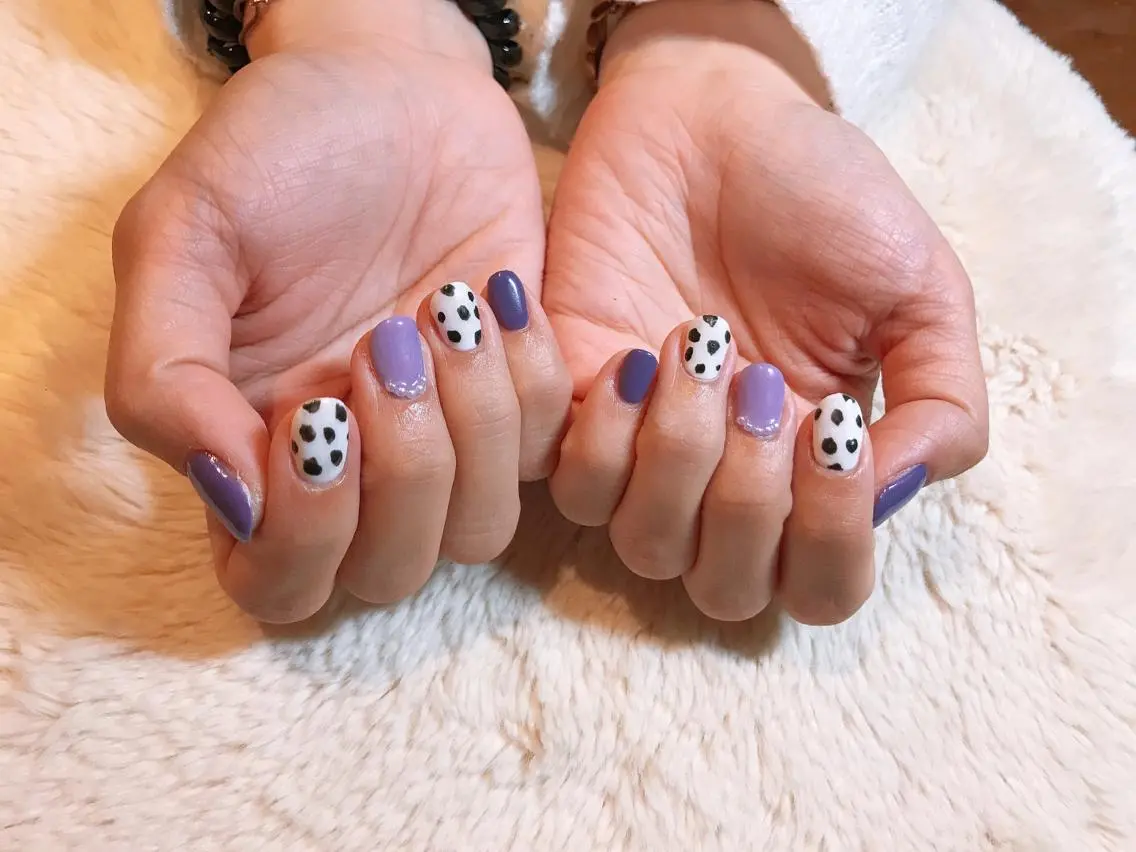 ネイル パープル pipi ..のネイルデザイン