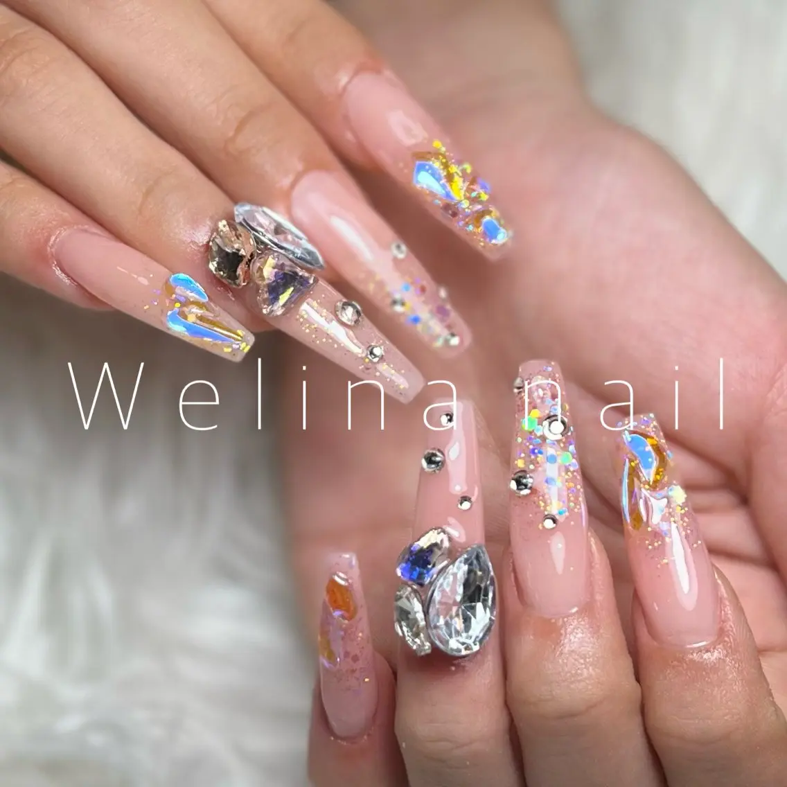 ネイル スカルプネイル Welina nailのネイルデザイン