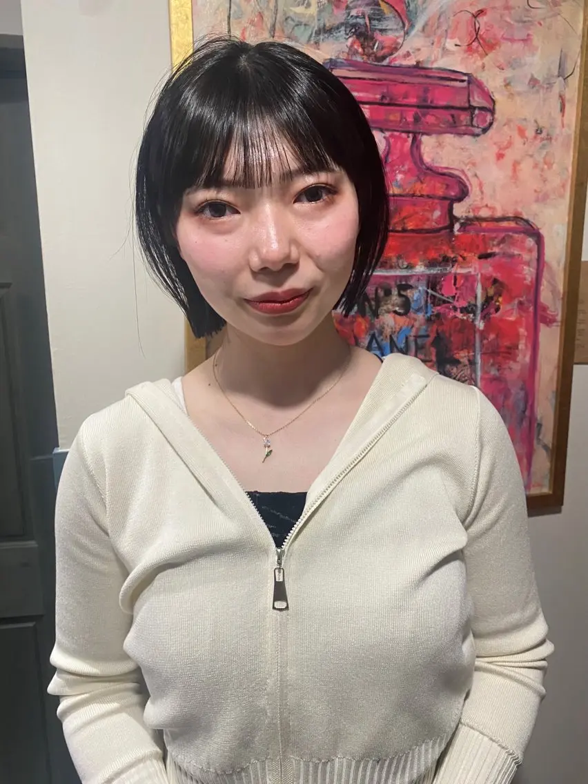 ショート カラー カット ヘアカラー トリートメント mai / linoah˚✧のヘアスタイル