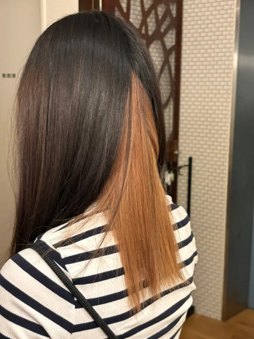 カラー さきた ひかるのヘアスタイル
