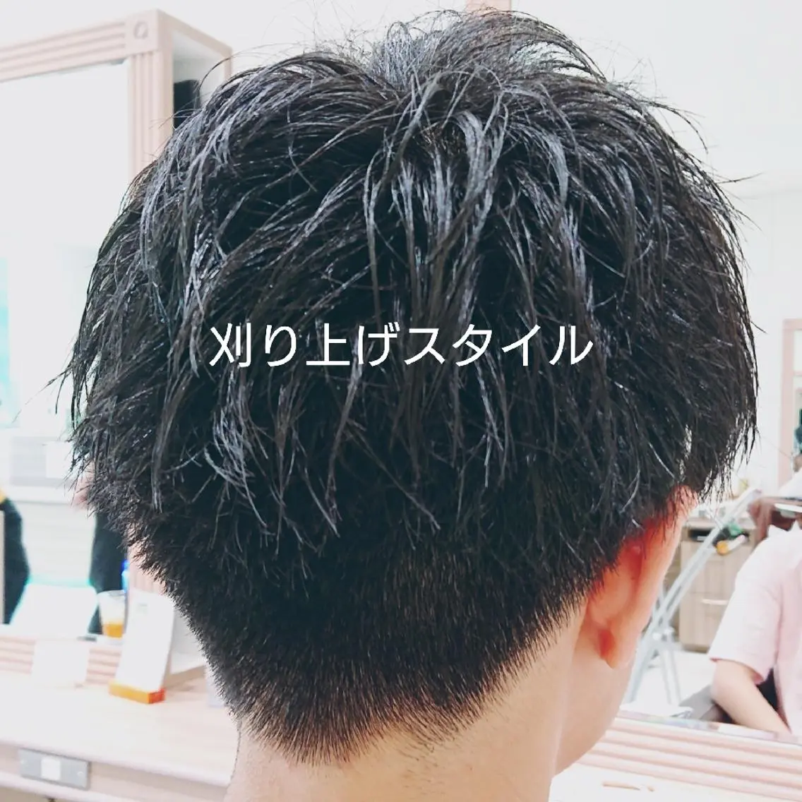 ショート メンズ タッセルボブ× 美髪・髪質改善のヘアスタイル