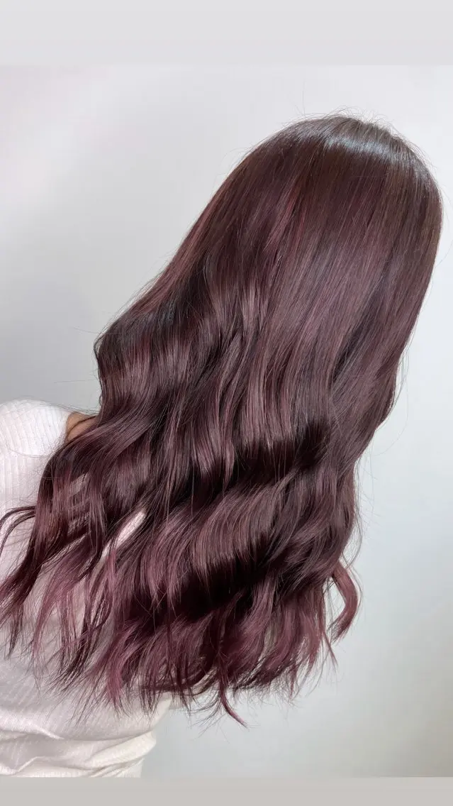 カラー mignon あゆみのヘアスタイル