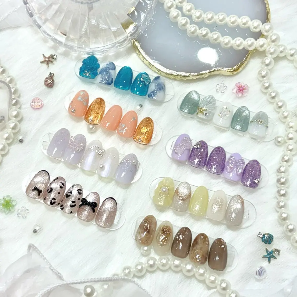 ネイル ハンドネイル Glycine moekaのネイルデザイン