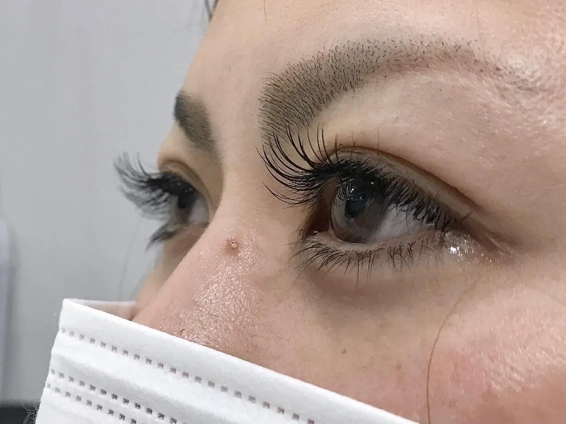 マツエク・マツパ フラットラッシュ REI eyelashのマツエク・マツパデザイン