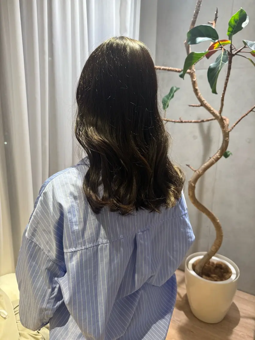 セミロング カット 🫧  Say. きうち ななみ 🫧のヘアスタイル