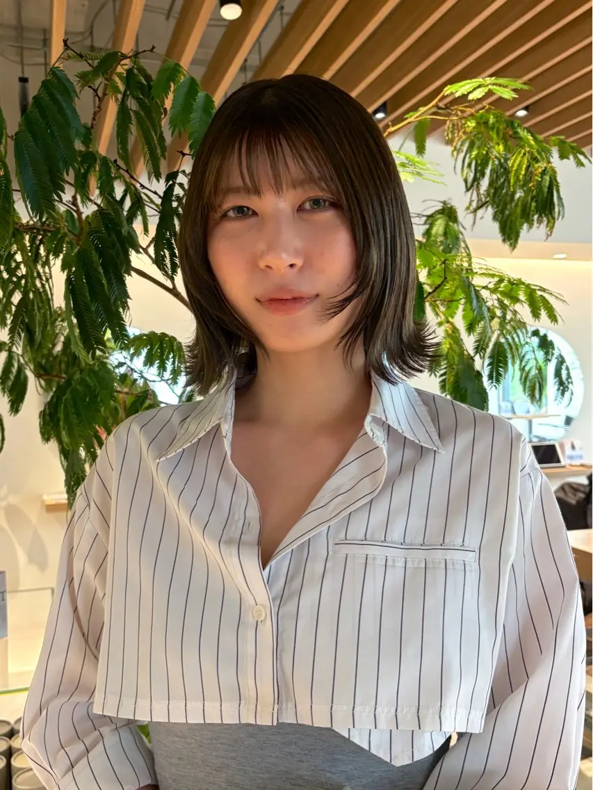 カラー ヘアカラー 大庭 鈴歌のヘアスタイル