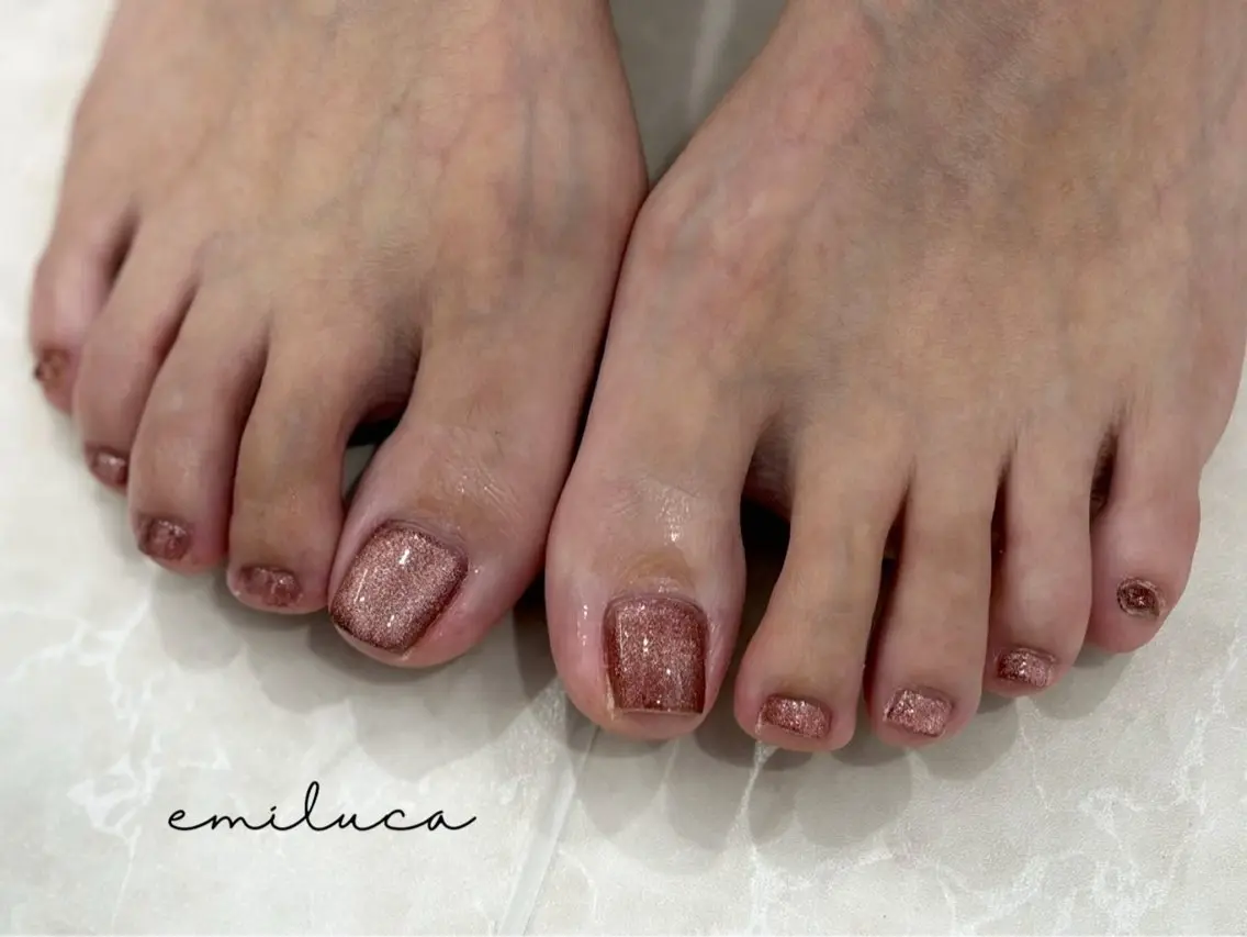 ネイル フットネイル EMILUCA 佐々木のネイルデザイン