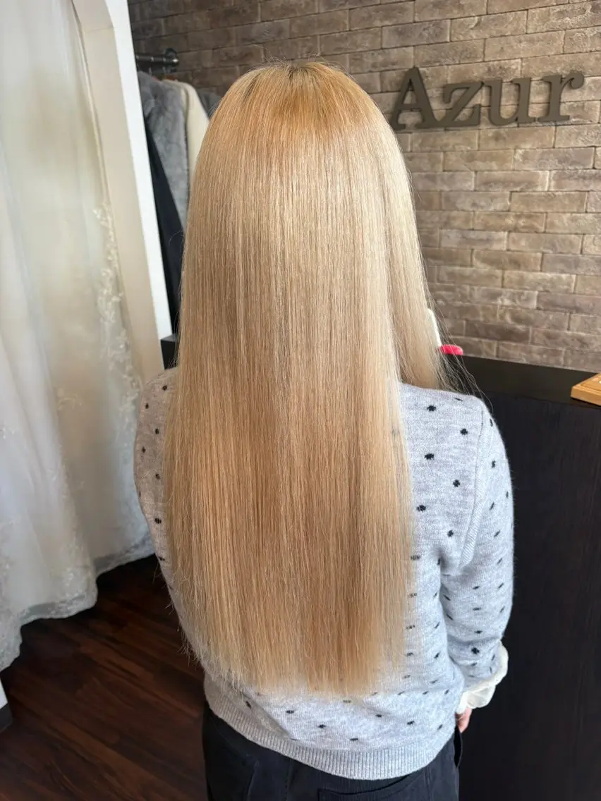 ロング ロング トリートメント Azur ✽.riko✽.のヘアスタイル