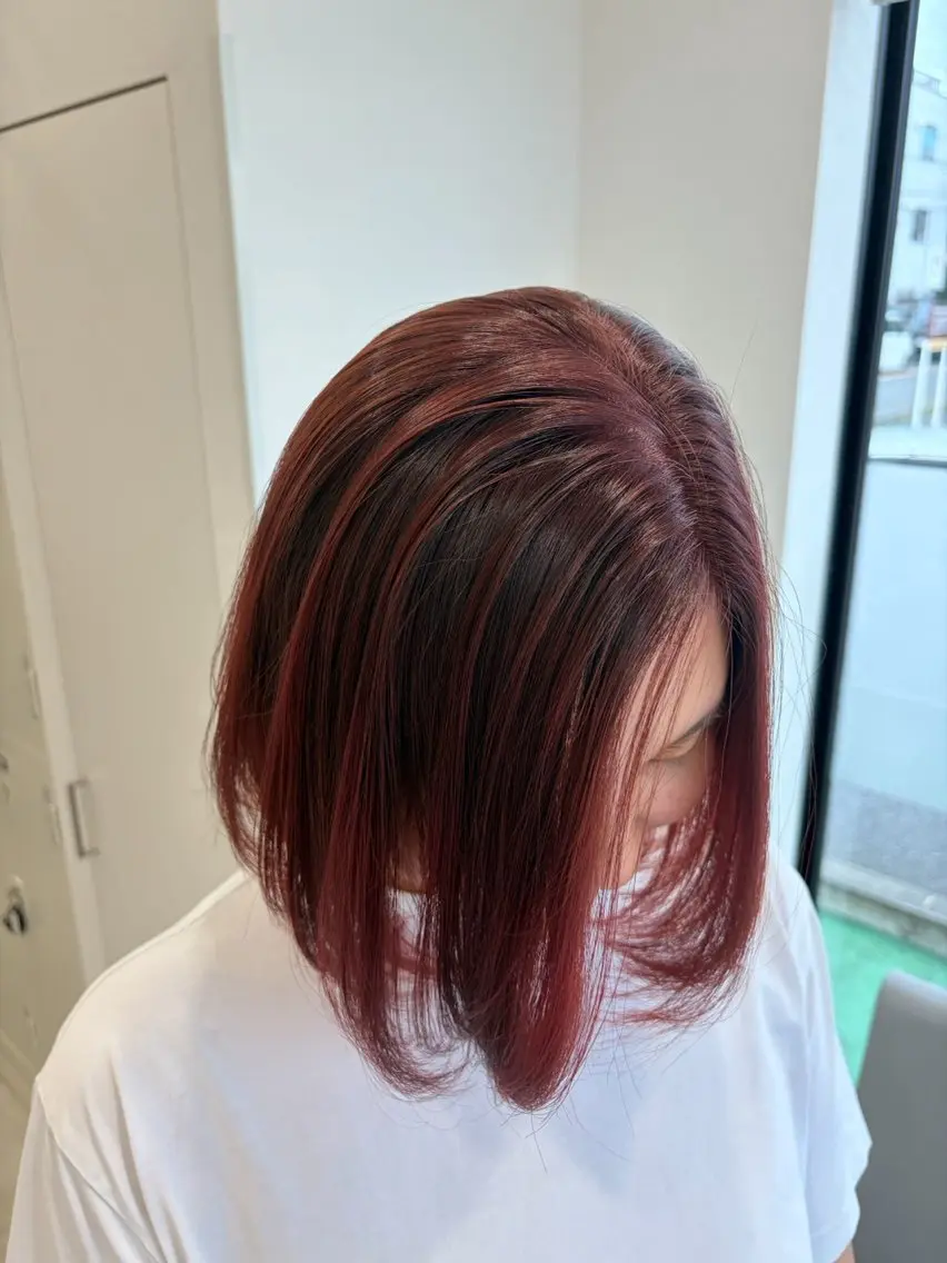 ショート カラー カット ヘアカラー 上尾/ママ美容師🫧 𝐌𝐞𝐢のヘアスタイル