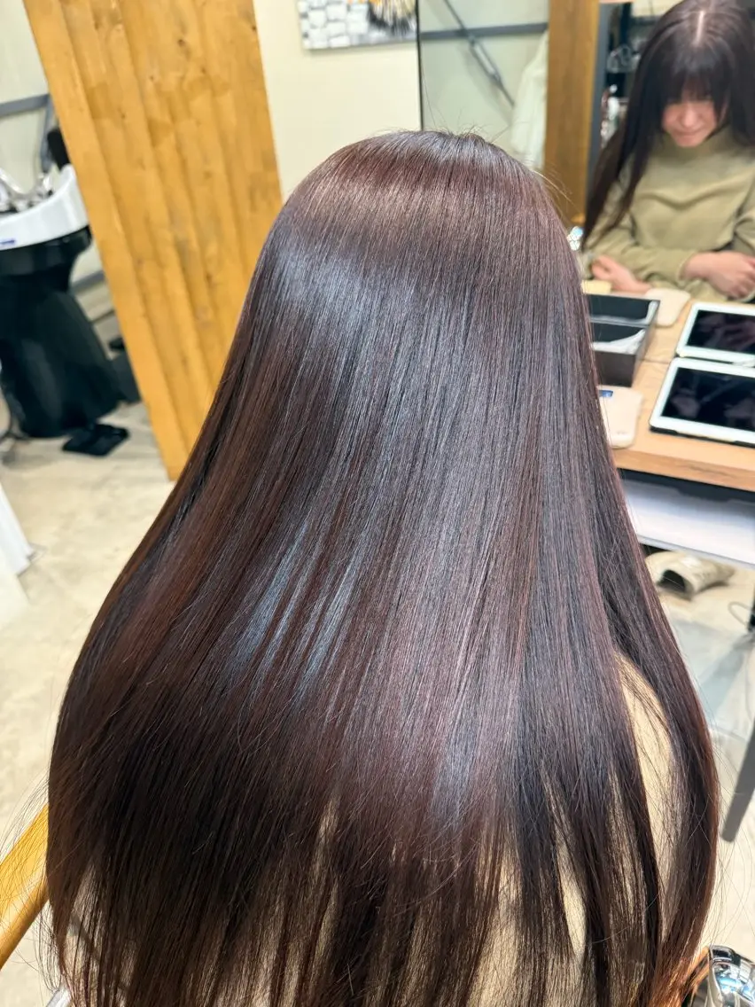 カラー ブラウンカラー ラベンダーカラー ヘアカラー 三宅 陽大のヘアスタイル