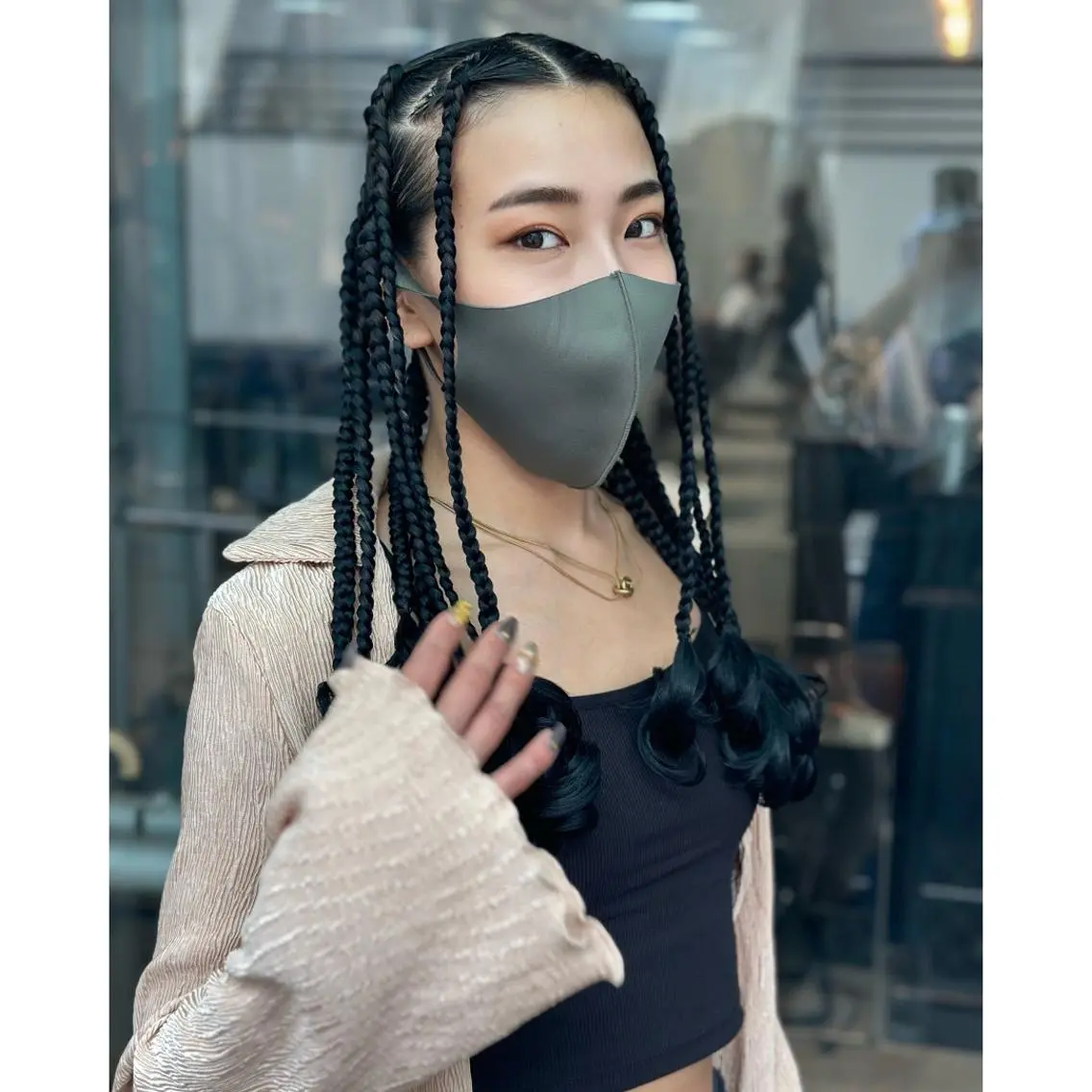メンズ キッズ 子どものヘアアレンジ その他 BRAIDS💎愛子 大人ハイライト💎のヘアスタイル