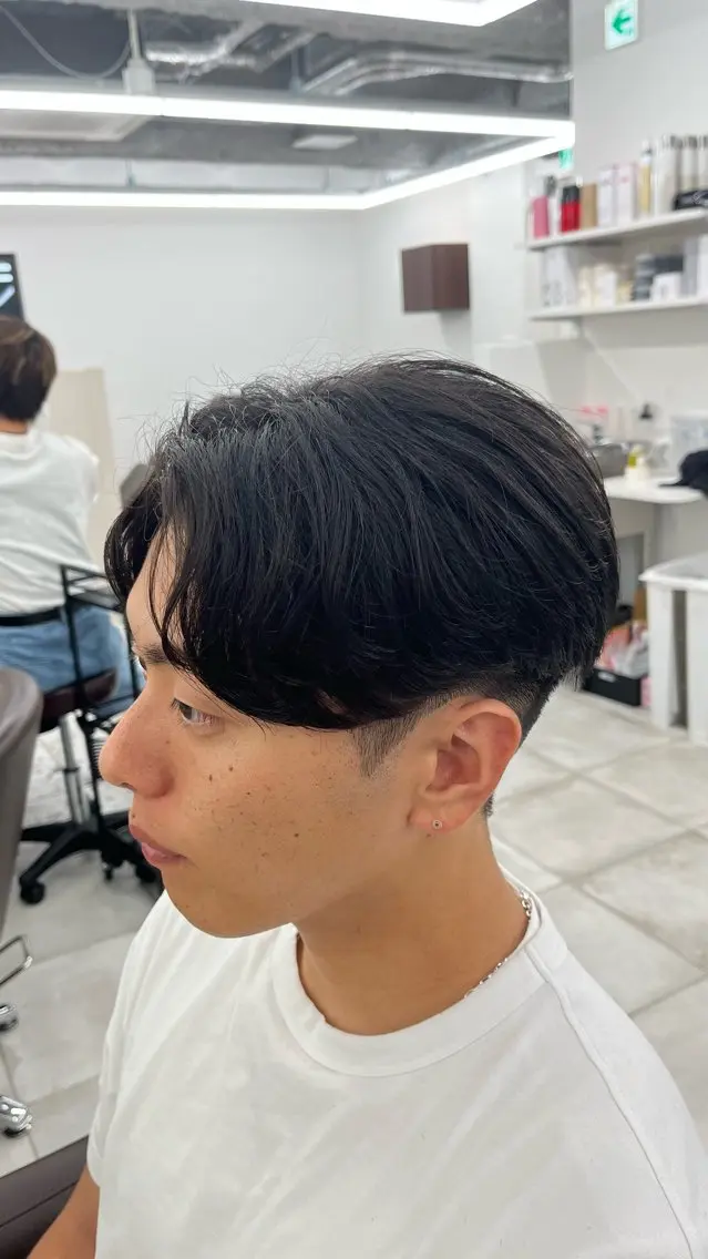 ショート パーマ メンズ 🏆メンズヘア特化 🥇代表りんぺーのヘアスタイル