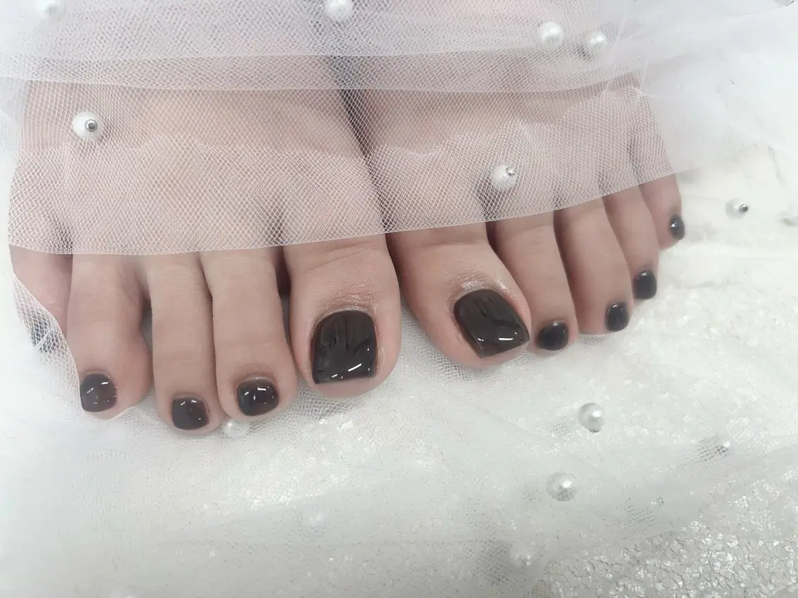 フット🦶ワンカラー❗️の写真