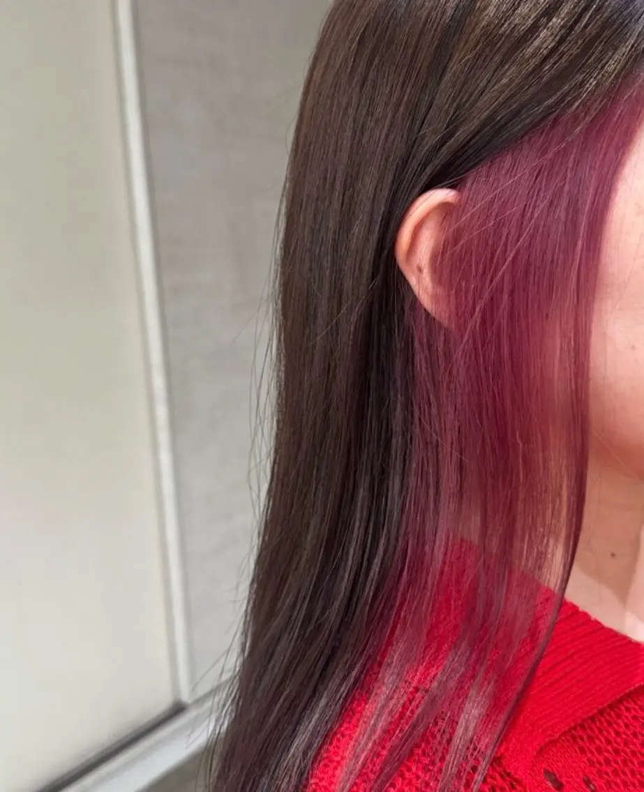 セミロング カラー ヘアカラー 艶カラー 🩵NATSUKIのヘアスタイル