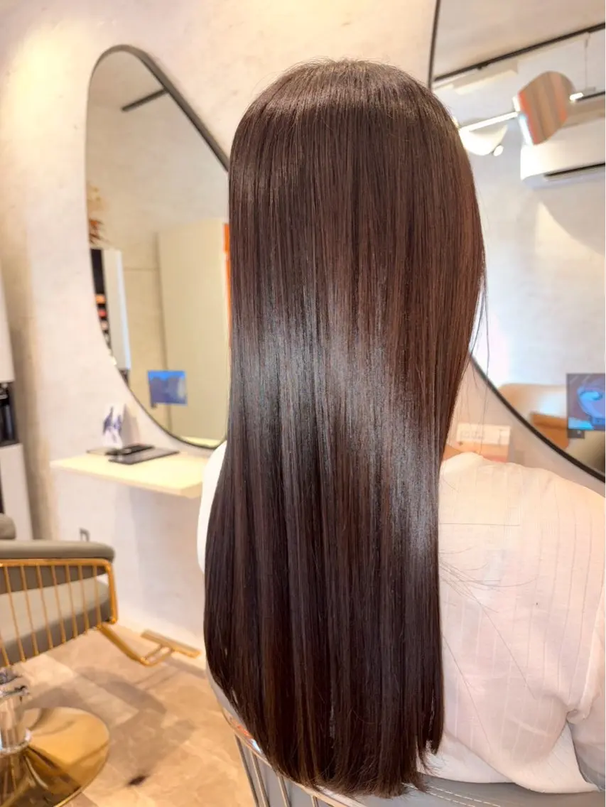 ロング トリートメント トリートメント 川合 澪のヘアスタイル