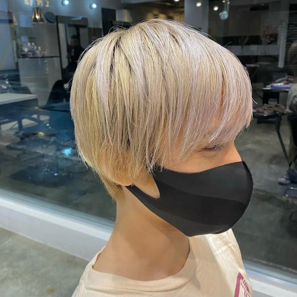ショート メンズ マッシュ 増子 祐太朗のヘアスタイル