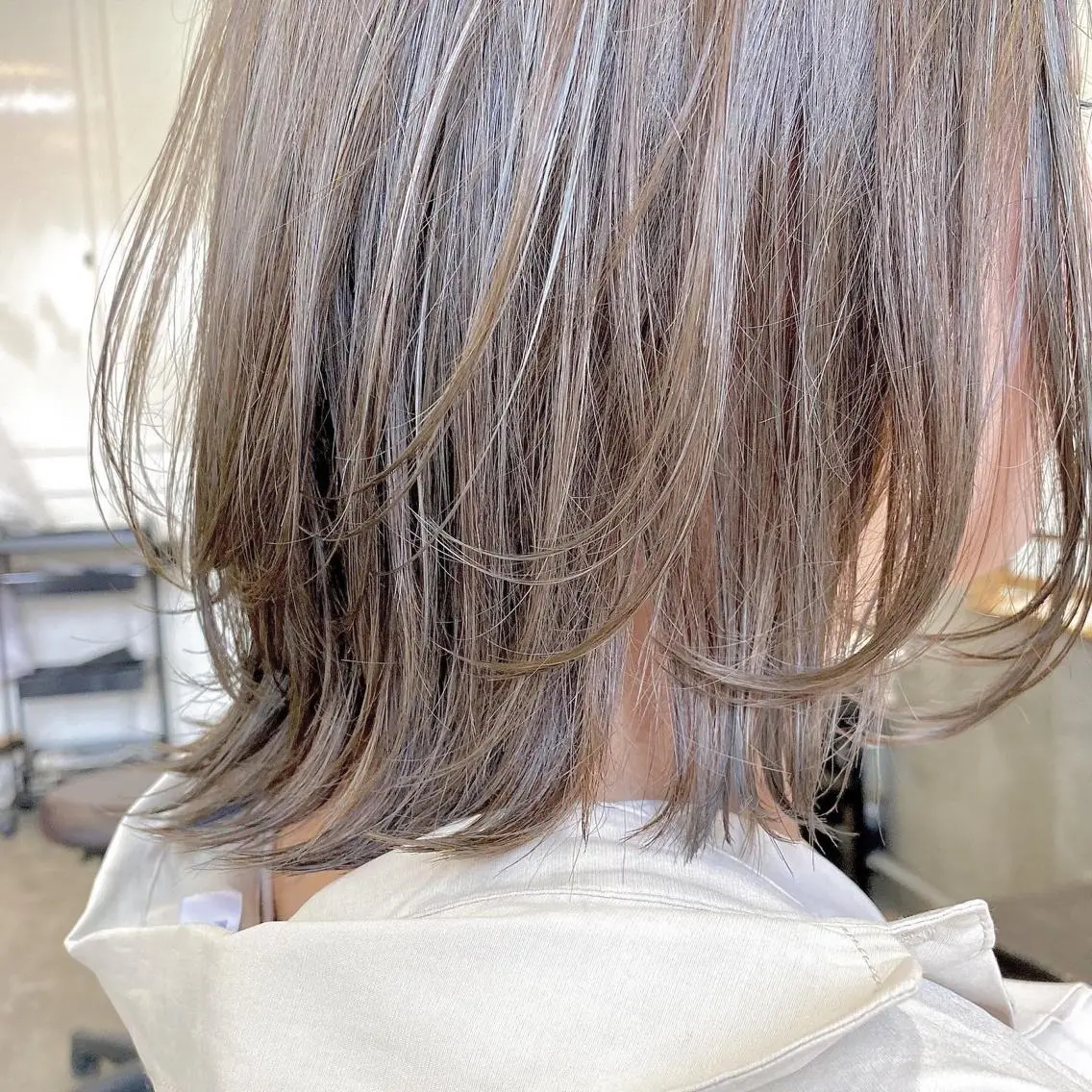 ミディアム カラー ヘアアレンジ カット ヘアカラー トリートメント ヘッドスパ 【ダメージレス施術】 【透明感】北村 拓也のヘアスタイル