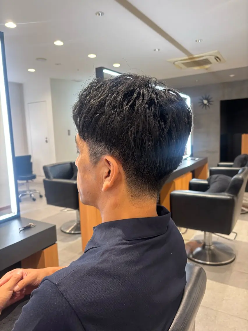メンズ カット KAREN(ému) 伏見/カットモデルのヘアスタイル