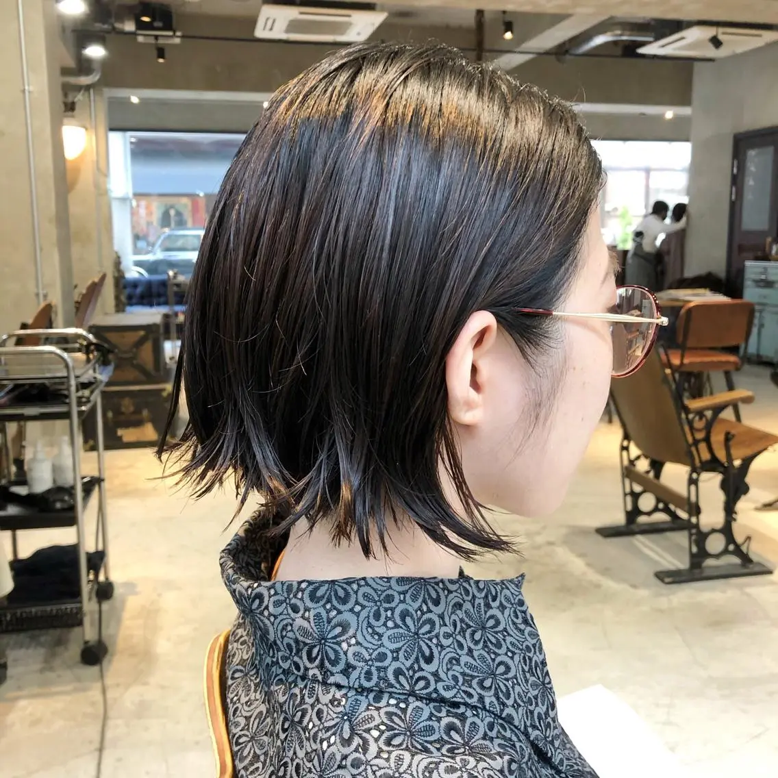 ショート カット すきバサミを使わない カット✂️✨郡司泰之のヘアスタイル