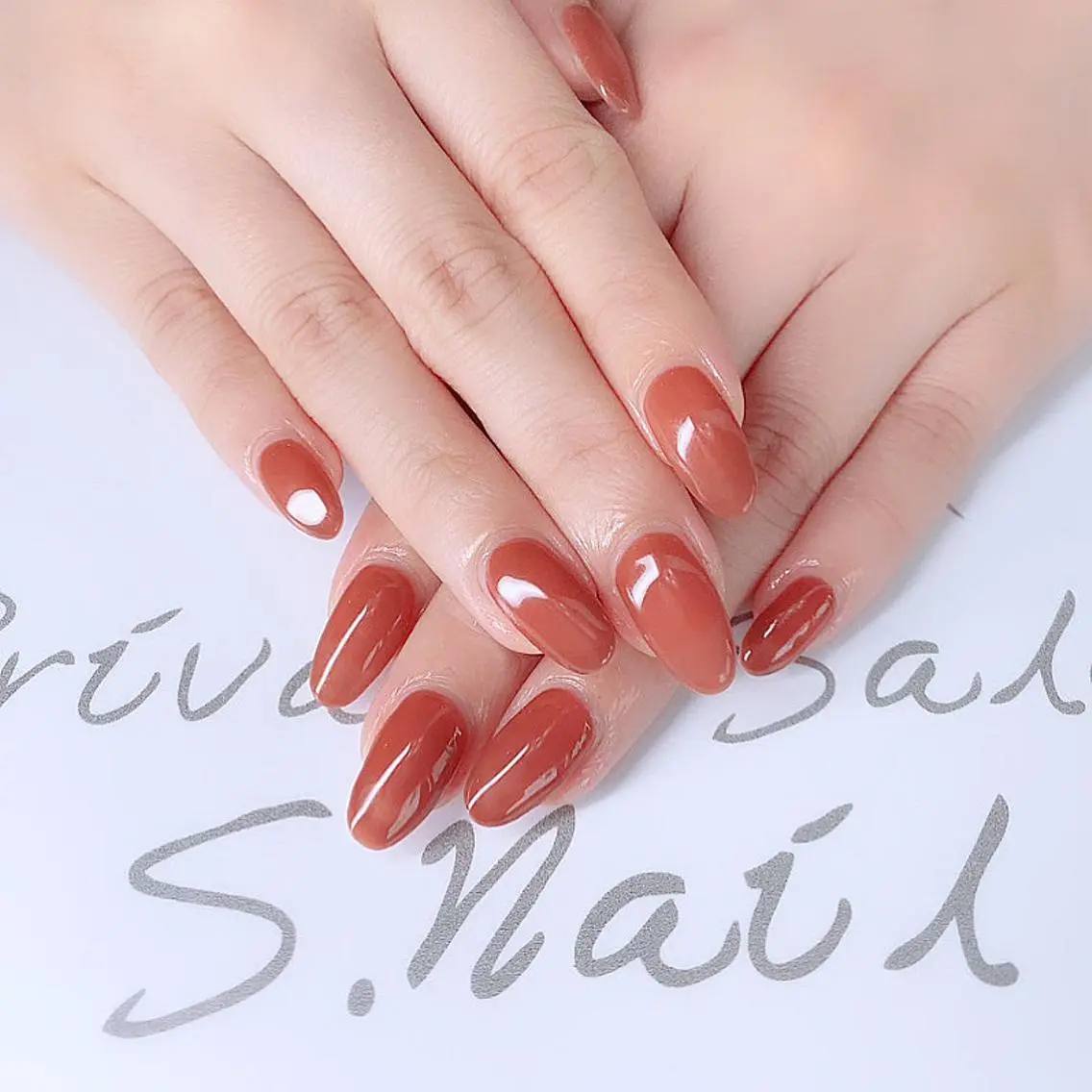 ネイル ハンドネイル 大分S.Nail ⟡.*💠🫧のネイルデザイン