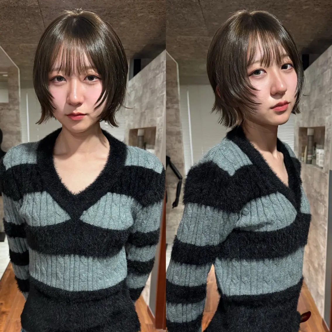 ショート カラー ヘアカラー トリートメント mai / linoah˚✧のヘアスタイル