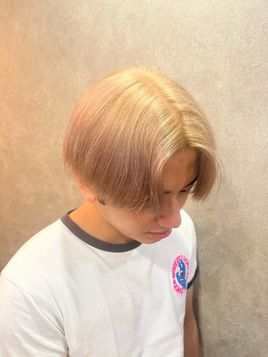 カラー 長岡　昂志 2月空きありますのヘアスタイル