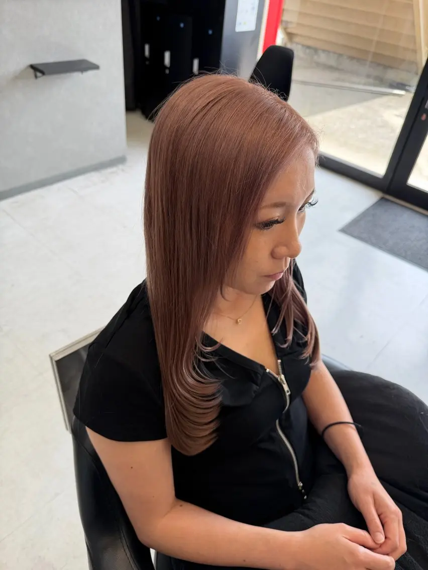 ロング レイヤーカット yuuka charmのヘアスタイル