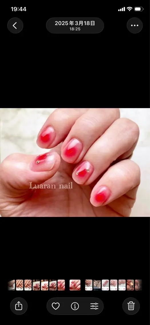 ネイル Luaran nailのネイルデザイン