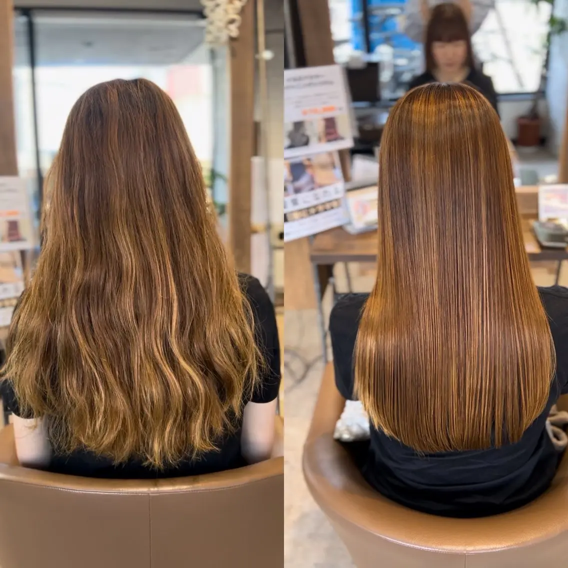 パーマ 縮毛矯正 平岡 愛望のヘアスタイル