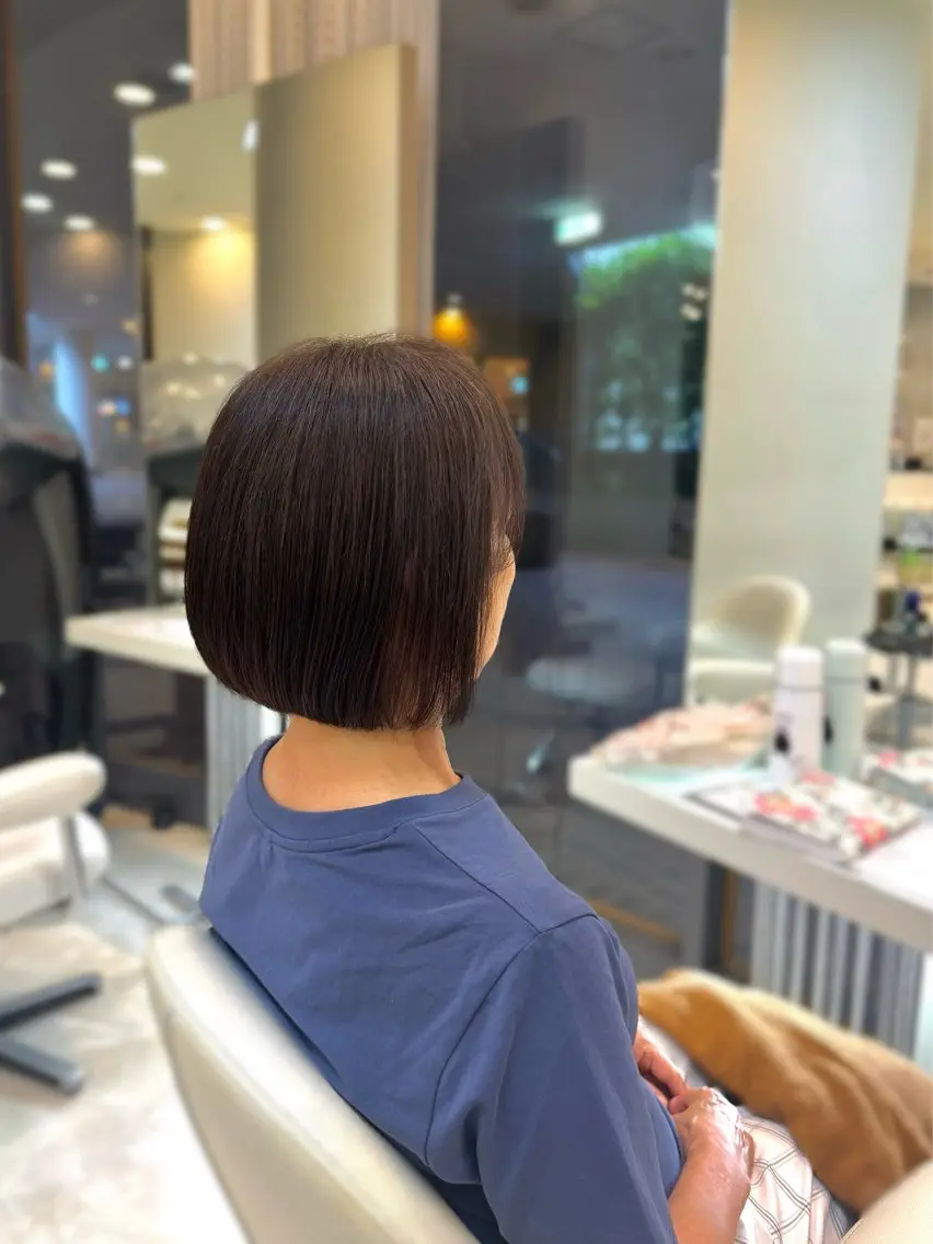 ミディアム ボブ 🤍miyazaki rena🤍のヘアスタイル