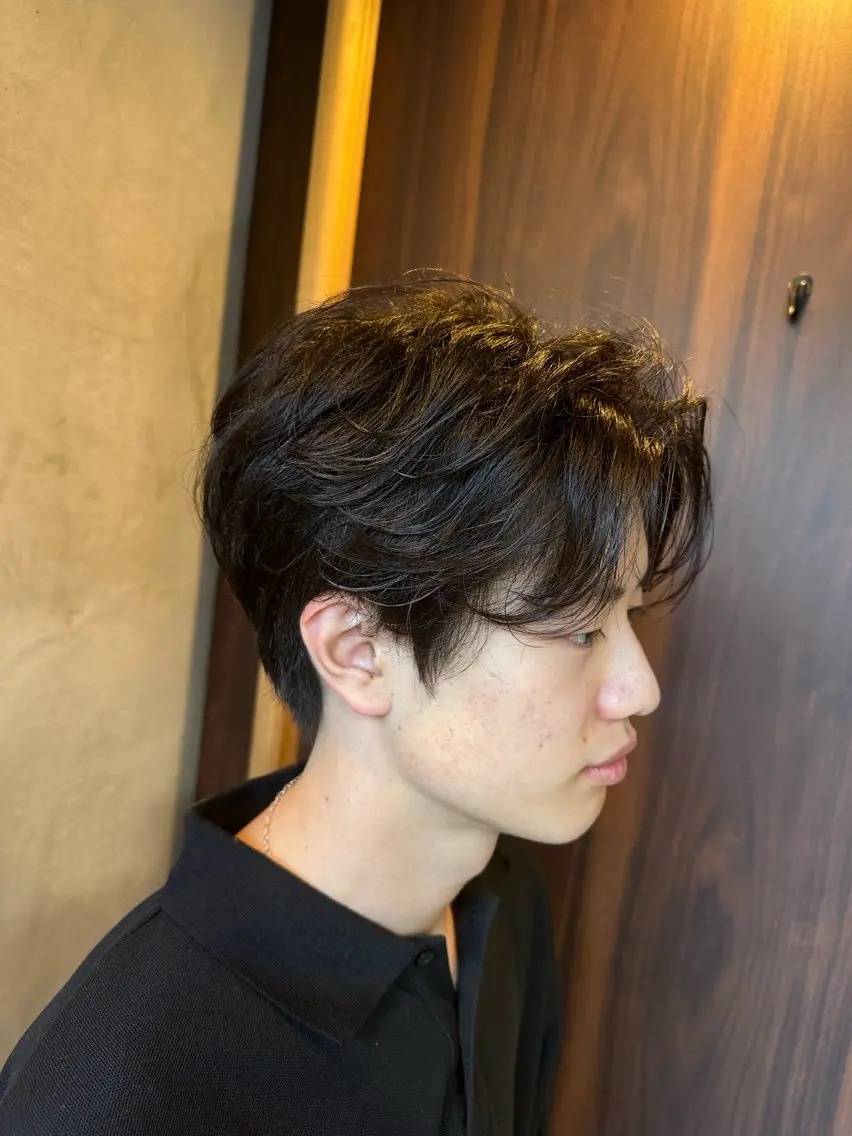 メンズ メンズ韓国風 カット 朝楽美髪✨推奨 ◎店長◎Keitaのヘアスタイル