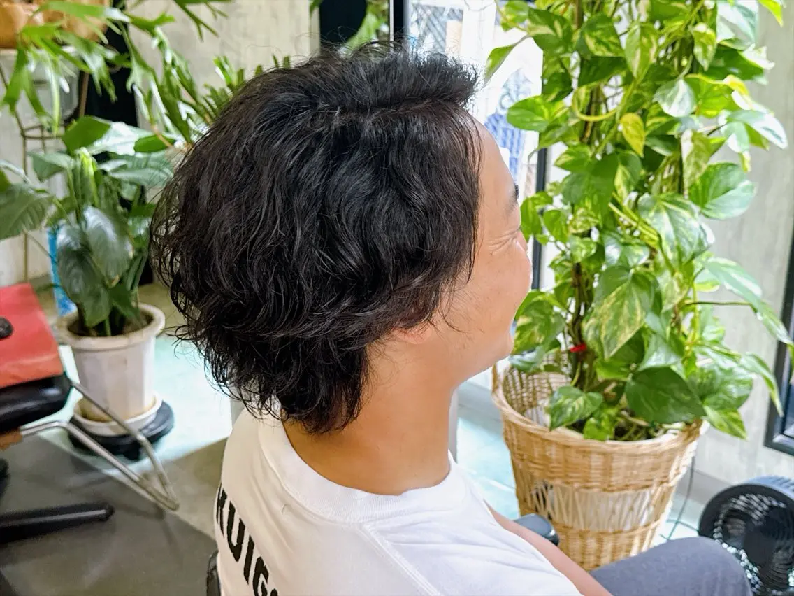ショート パーマ スパイラルパーマ カット パーマ 松村 未央のヘアスタイル
