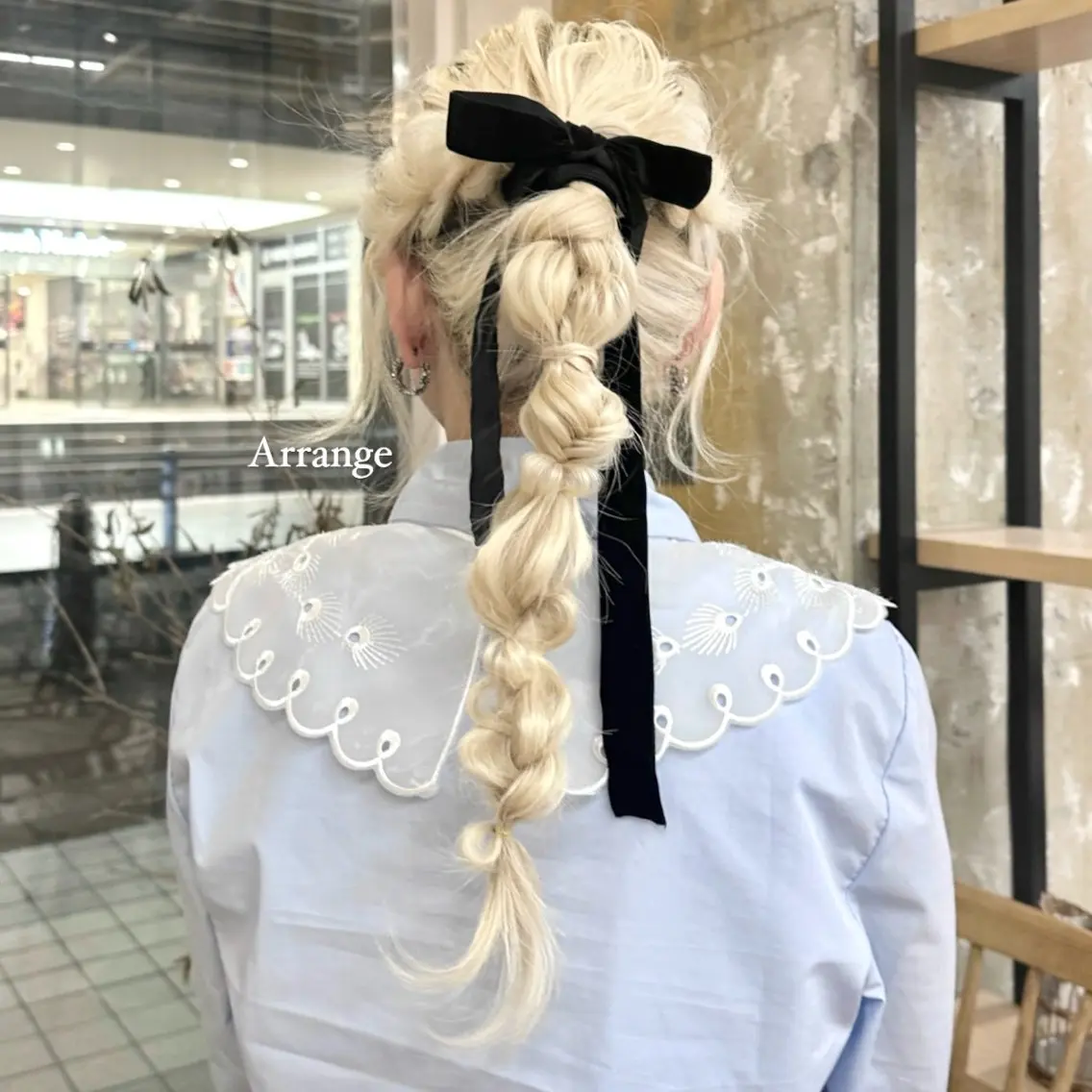 ロング ヘアアレンジ nanami ¦髪質改善¦ブリーチのヘアスタイル