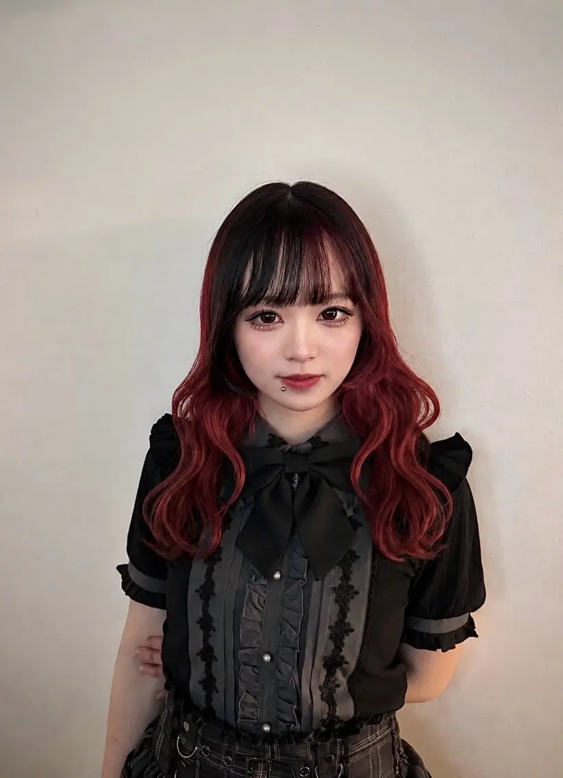 カラー ヘアカラー loob Tokyo Arisa❤︎†のヘアスタイル