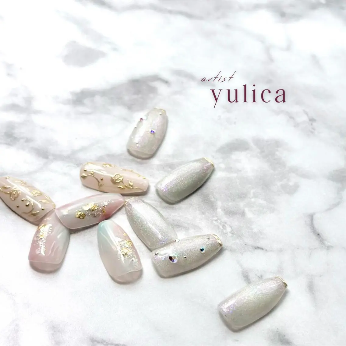 ネイル ハンドネイル yulica 【パラジェル取扱店】のネイルデザイン