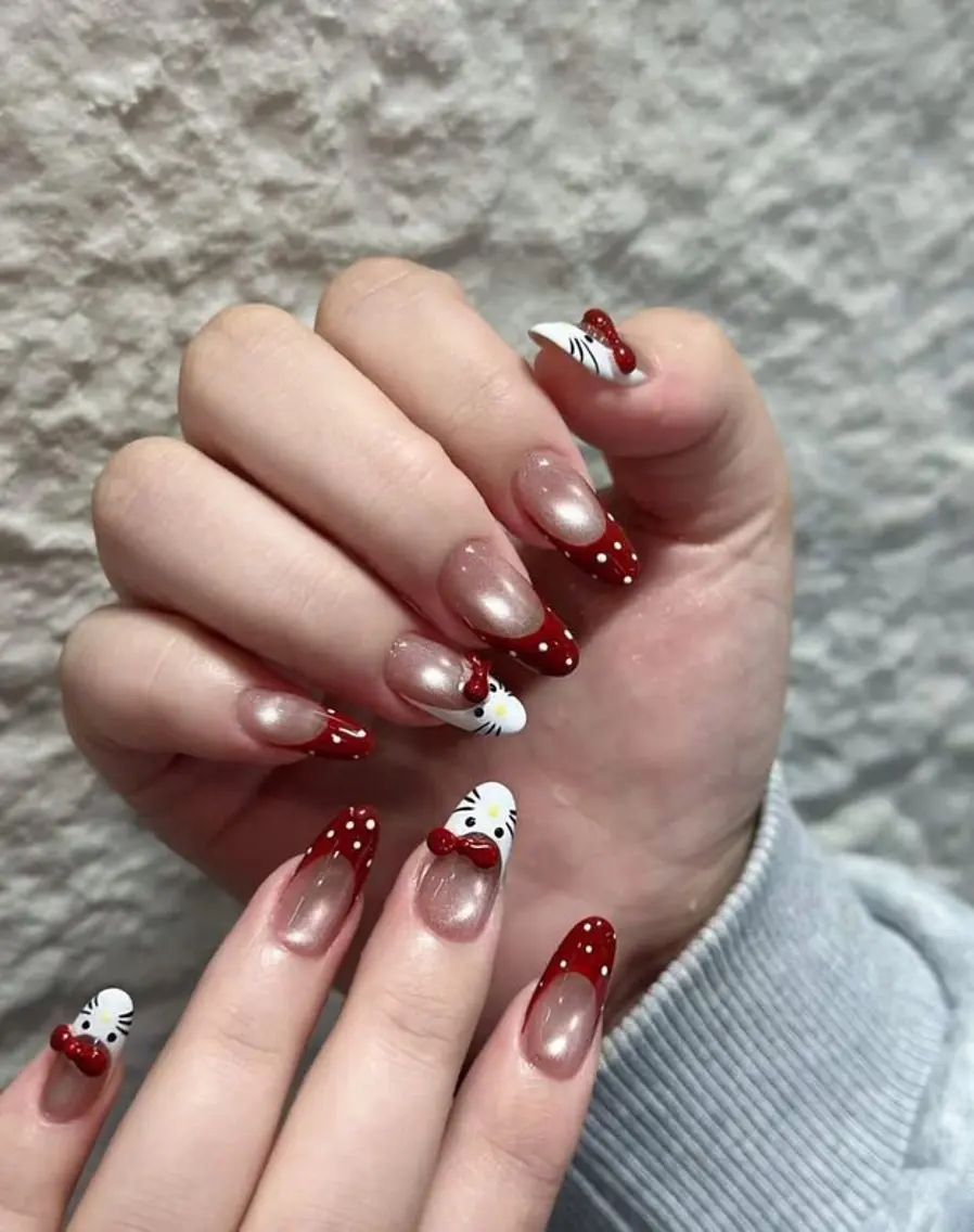 ネイル アートネイル ジェルネイル グラデーション マグネットネイル ニュアンスネイル ハンドネイル Ryu nail studioのネイルデザイン