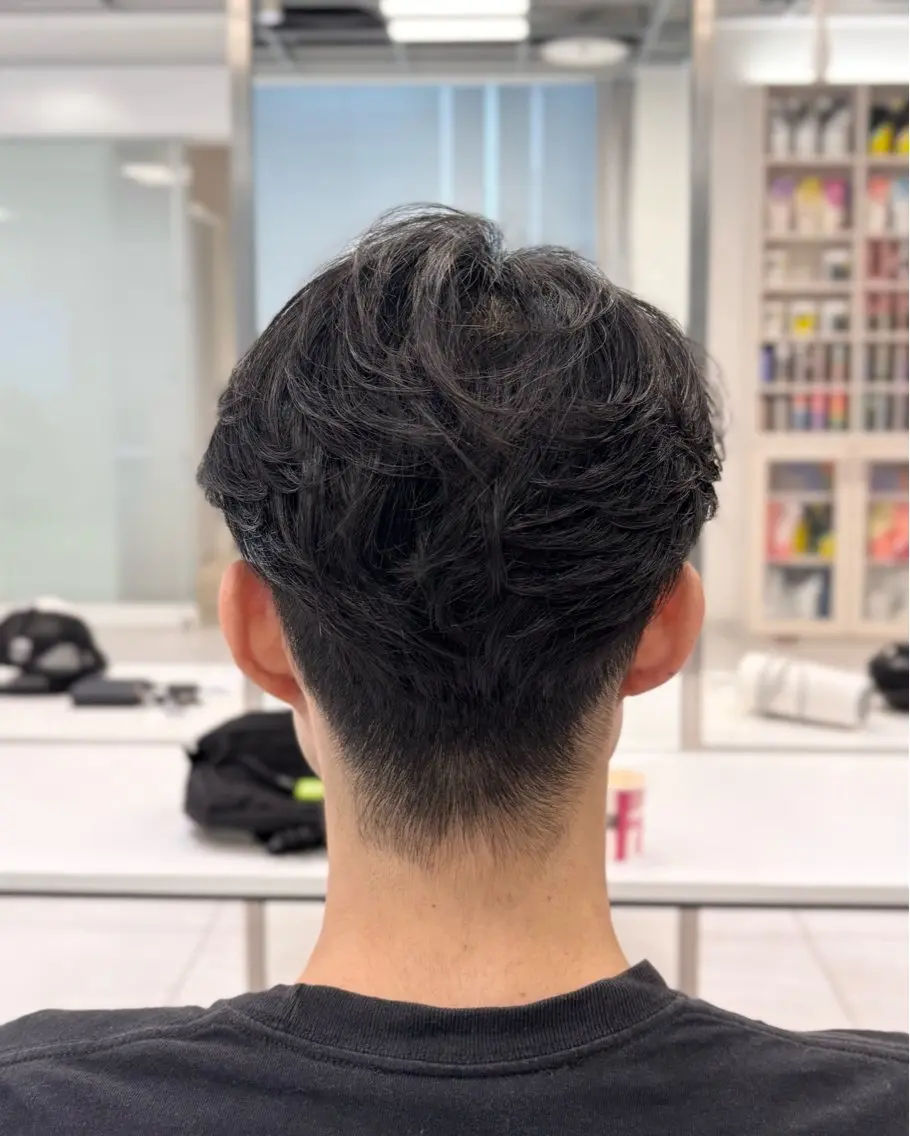 パーマ 🌱なゆみ🌱透明感 /ナチュラル/高宮のヘアスタイル
