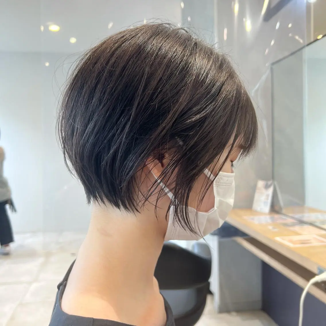 ショート ショートボブ 丸みショート ボブ ショートヘア EARTH八潮 樋口のヘアスタイル