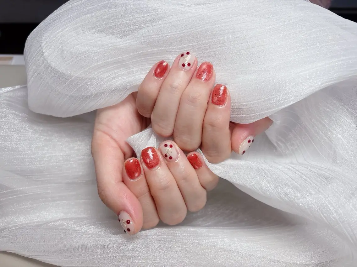 ネイル ぷっくりネイル ハンドネイル Meri nail-salonのネイルデザイン