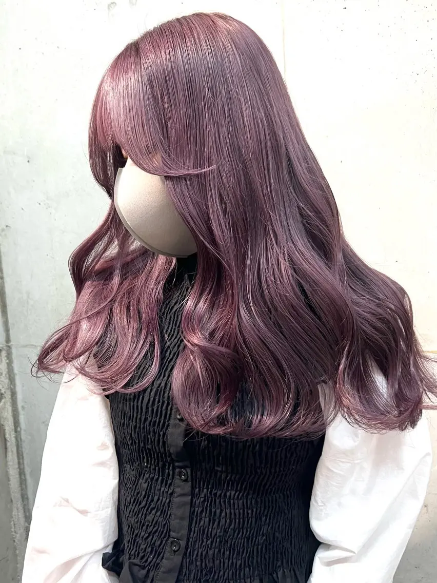 ロング カラー ヘアアレンジ ブリーチ ケアブリーチ ダブルカラー ハイライトカラー ハイトーンカラー ヘアカラー lani ブリーチ /ダブルカラーのヘアスタイル