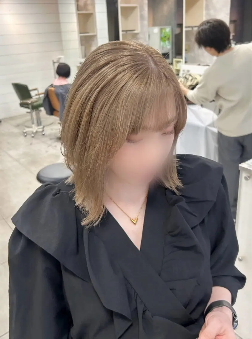 ショート カット ヘアカラー 🫧艶髪カラー🫧 森本くるみのヘアスタイル