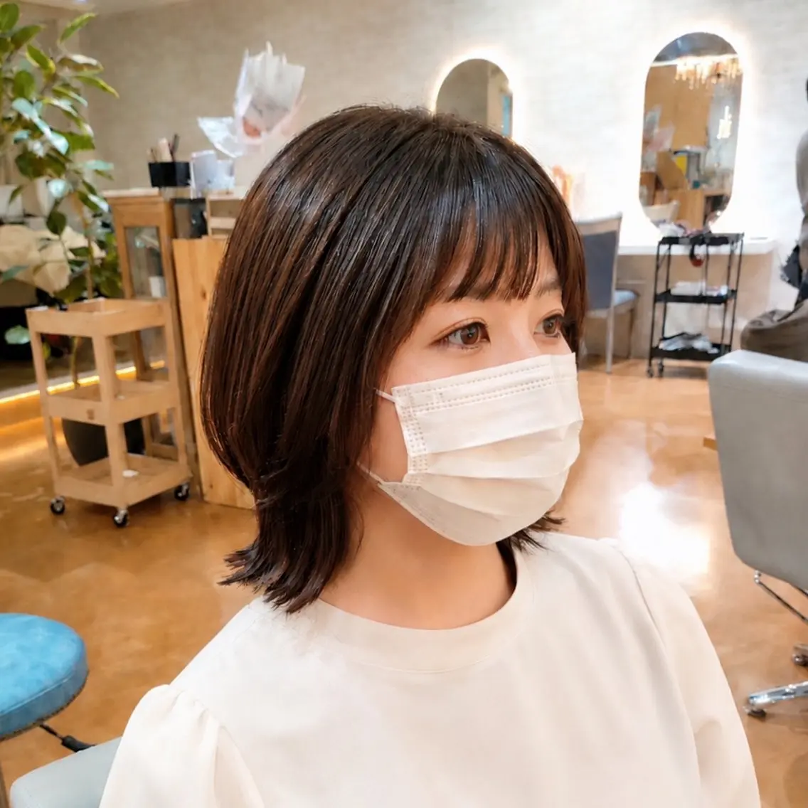 ミディアム 松澤日菜 ✂メンズ歓迎のヘアスタイル