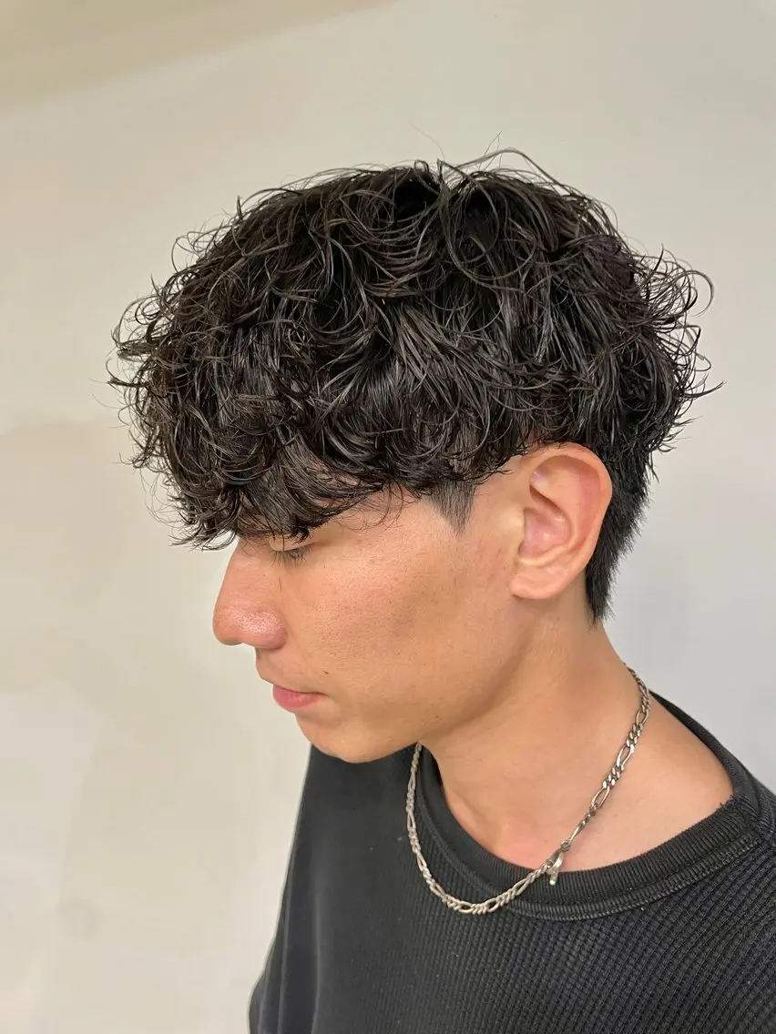 メンズ 三田 真穂のヘアスタイル