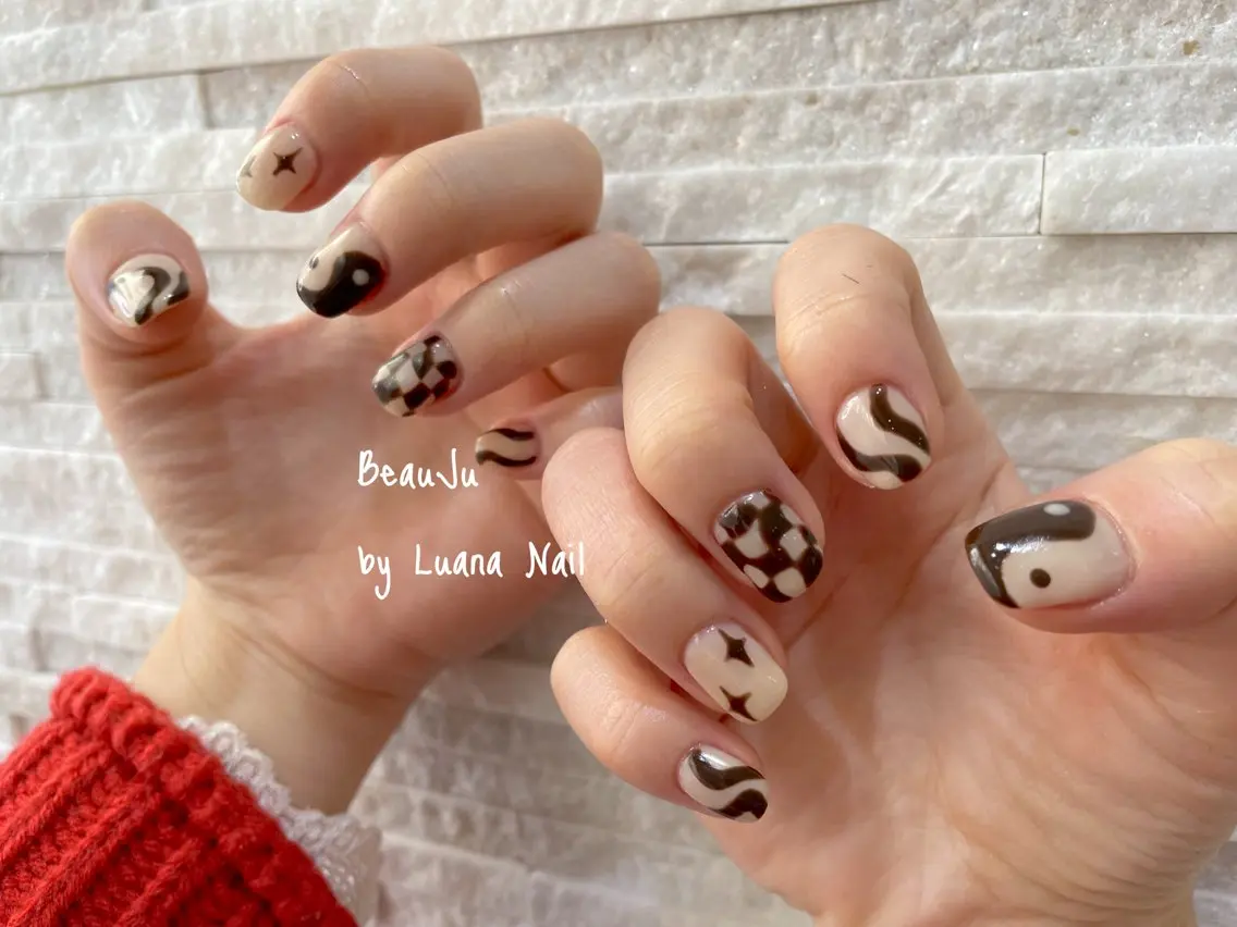 ネイル ハンドネイル BeauJu by Luana Nailのネイルデザイン