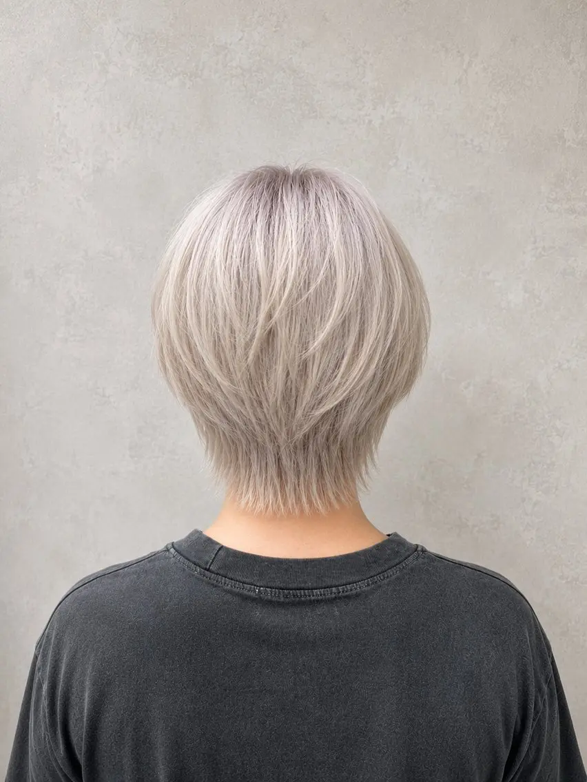 ショート カラー ヘアカラー Aina ʚ透明感ɞ ブリーチ特化✨艶感のヘアスタイル