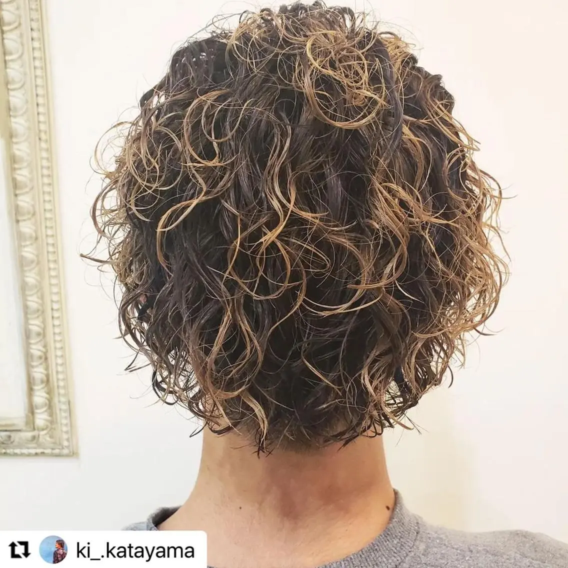 ミディアム カラー メンズ ミディアムパーマ メンズブリーチ メンズパーマ ブリーチ 🩷Eny terrace🩷のヘアスタイル