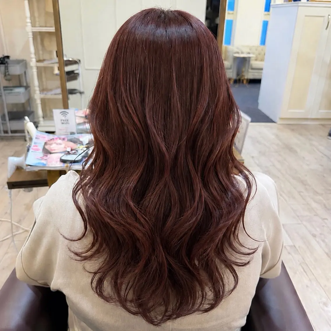 カラー カット ヘアカラー 今田 莉心のヘアスタイル