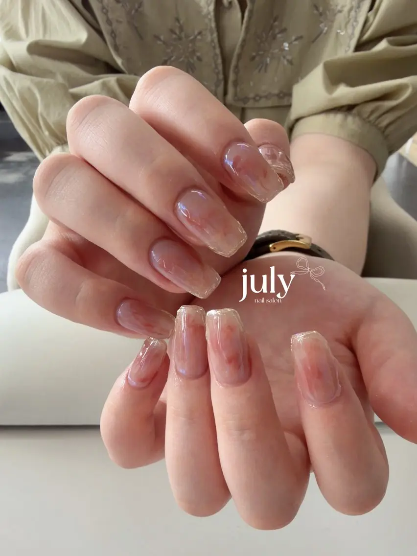 ネイル ニュアンスネイル ハンドネイル Ou uのネイルデザイン